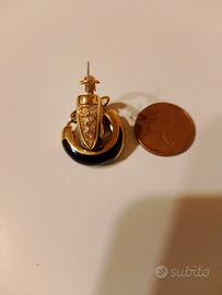 Orecchini in smalto e strass