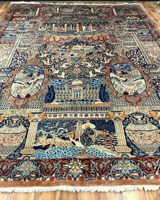 TAPPETO ORIENTE ESCLUSIVO KASCHMAR IRAN Metri 4x3