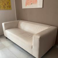 divano due posti in ecopelle