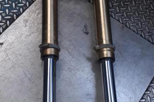 WRE 125 '06 : forcella centralina radiatore carbur