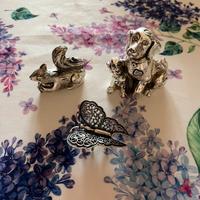 Animali placcatti in argento