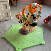Zebra saltella e gira Fisher Price
