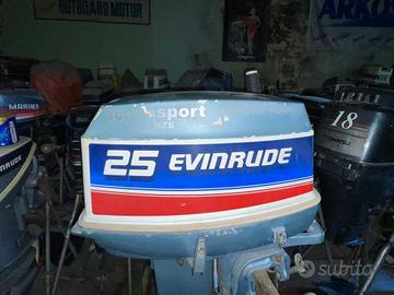 Motore fuoribordo  Evinrude 25cv revisionato