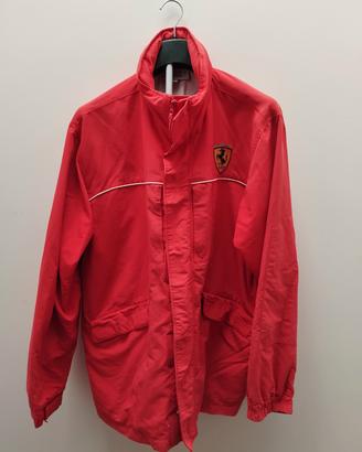 giacca a vento Ferrari logo Scuderia 