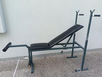 Panca multifunzione regolabile palestra semipro