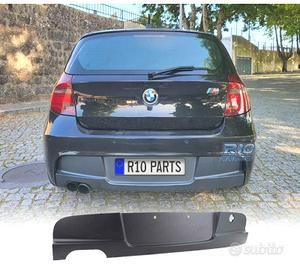 DIFFUSORE BMW E87 04-07 LOOK M DOPPIA USCITA SINIS