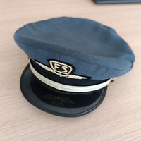 cappello ferrovie dello stato vintage 