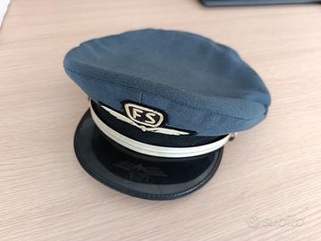 cappello ferrovie dello stato vintage 