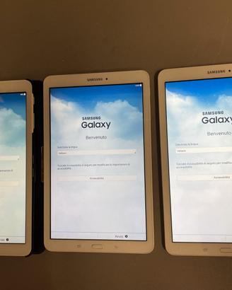 3 Tablet Samsung Galaxy Tab E
