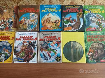 collezione Geronimo Stilton viaggio nel tempo 