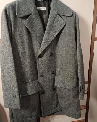 cappotto doppio petto pura lana
