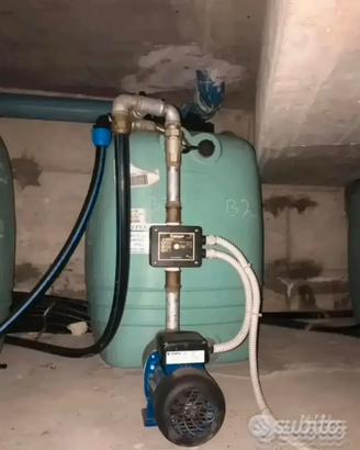 Impianto autoclave con serbatoio 300 litri