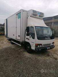 Isuzu 60 ql,furgone+frigo+pedana+gangere x carne