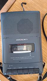 Registratore a cassette portatile vintage IRRADIO 