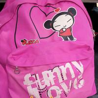 Zaino Pucca Seven Funny Love Rosa 