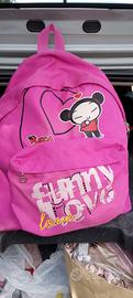 Zaino Pucca Seven Funny Love Rosa 