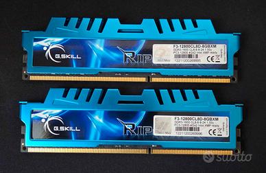 RAM DDR3 8GB (2x4GB) G.Skill RipjawsX 1600MHz CL8
