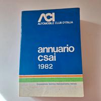 Annuario csai vintage del 1982 