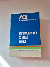 Annuario csai vintage del 1982 