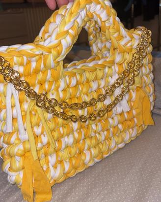 Borsetta crochet estiva Lemon🍋