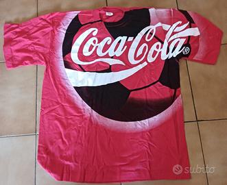 coca cola anni maglia da collezione '80/90