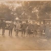 VECCHIA - ANTICA FOTO AUTO D' EPOCA PRIMI '900