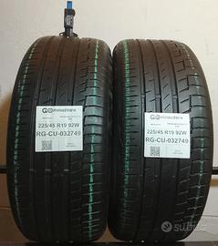 2 Pneumatici 225/45 R19 Continental Premuimcontact