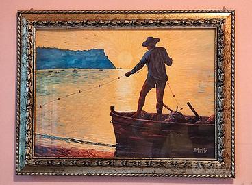 Ristampa di Olio su tela- Domenico Azzellini 99