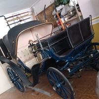 Carrozza Vittoria primi del 900.