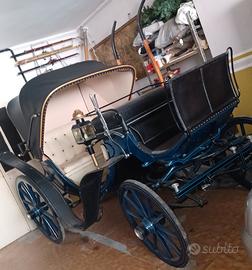 Carrozza Vittoria primi del 900.