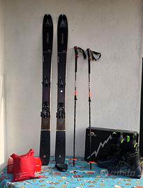 Set sci alpinismo completo