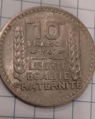11 monete FRANCHI FRANCESI