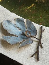 Portalampada da esterno rustico