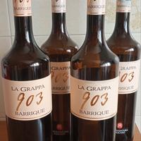 Bottiglie vuote per grappa o liquori 4 pz.