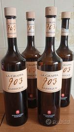 Bottiglie vuote per grappa o liquori 4 pz.