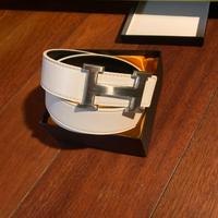 cintura bianca hermes 115 cm