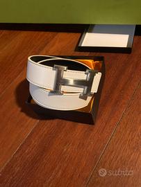 cintura bianca hermes 115 cm