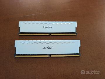 Lexar Thor DDR4 3600MHz 32GB (2x16GB) – Bianche