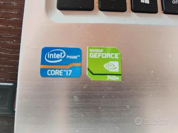 PC portatile Asus I7 