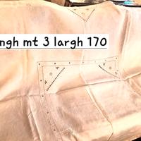 Tovaglia lino con ricami