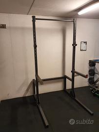 half rack, rack a muro, jammer arms, rastrelliere