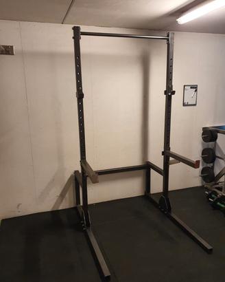 half rack, rack a muro, jammer arms, rastrelliere