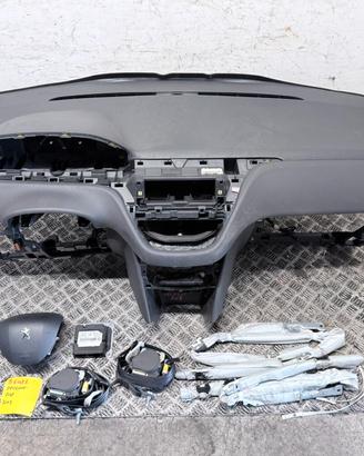 Kit Airbag Completo Peugeot 208 Airbag Volante Cru