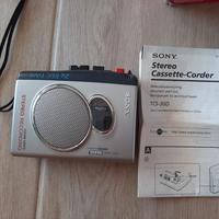 stereo sony cassette corder TCS 30D