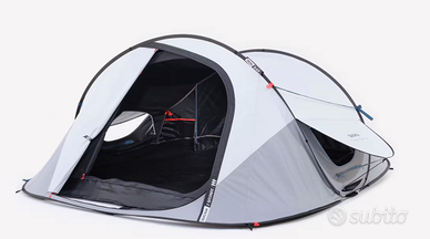Tenda Quechua 3 Persone 2Seconds Fresh&Black