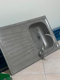 Lavello cucina 1 Vasca + Sgocciolatoio