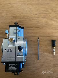 Carburatore Smartcarb 36 Billet SC2 Valvola Piatta