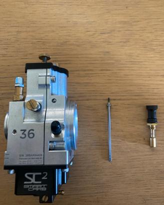 Carburatore Smartcarb 36 Billet SC2 Valvola Piatta