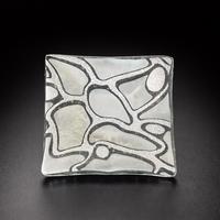 Portacenere in vetro decorativo