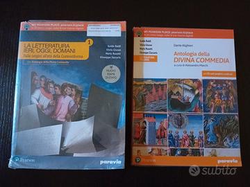 la letteratura con antologia Divina Commedia